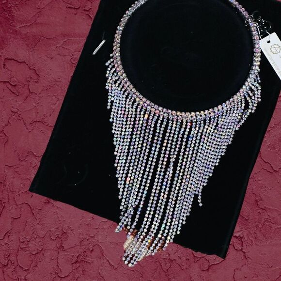 Amrita Singh Statement AB Crystal Choker - Picture 6 of 9